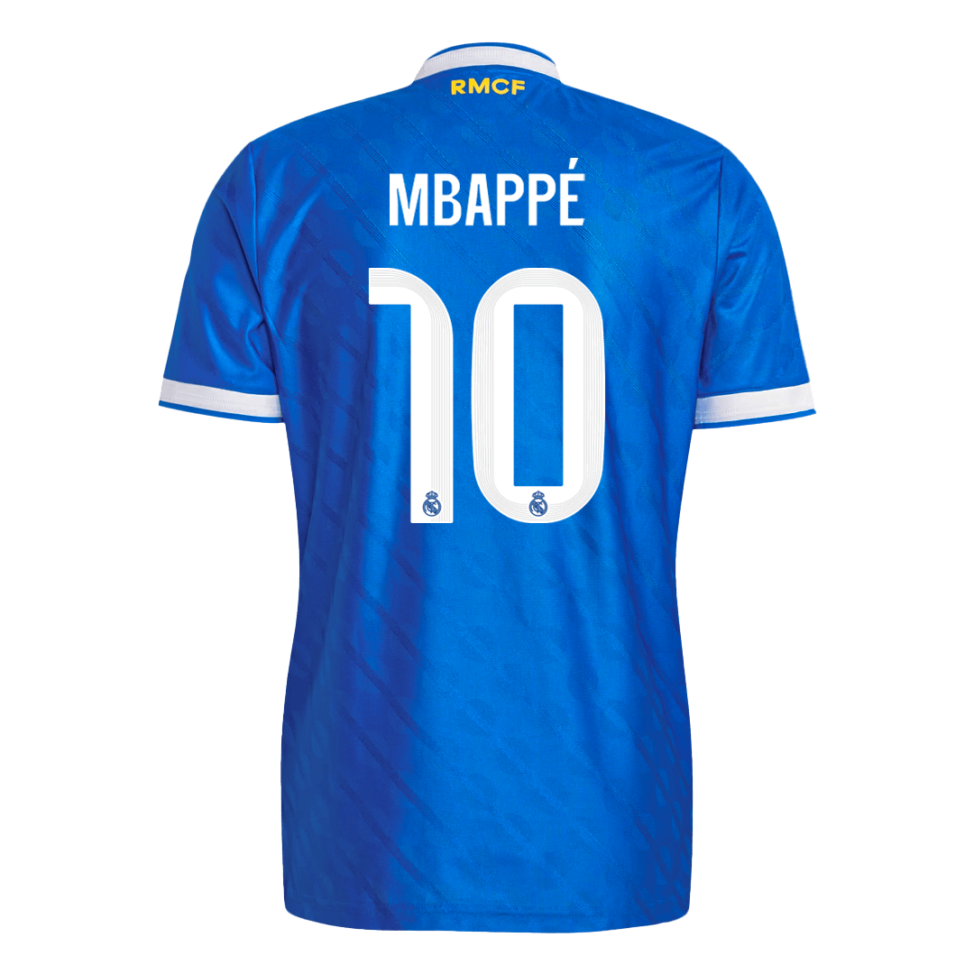 MBAPPÉ #10 Real Madrid Third Maillot 2025/26 Bleu Joueur