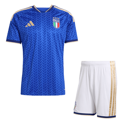 Italie Domicile Maillot Kit 2026 Bleu