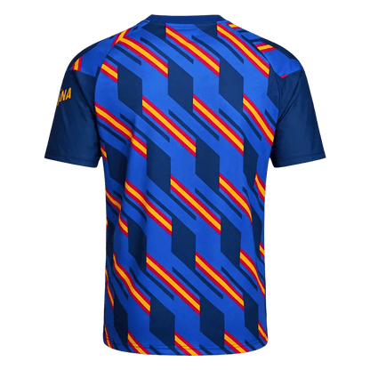 Espagne Pre-Match Maillot 2026 Bleu marine Grande Taille