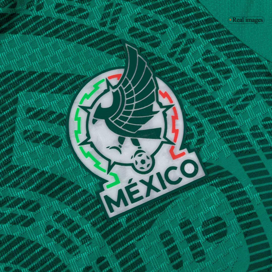 Mexique Domicile Maillot Manches Longues 2026 Vert
