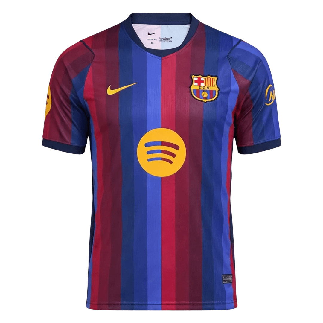 PEDRI #8 Barcelone Domicile Maillot 2026/27 Blue&Garnet - UCL