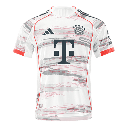 UPAMECANO #2 Bayern Munich Extérieur Maillot 2025/26 Blanc Joueur