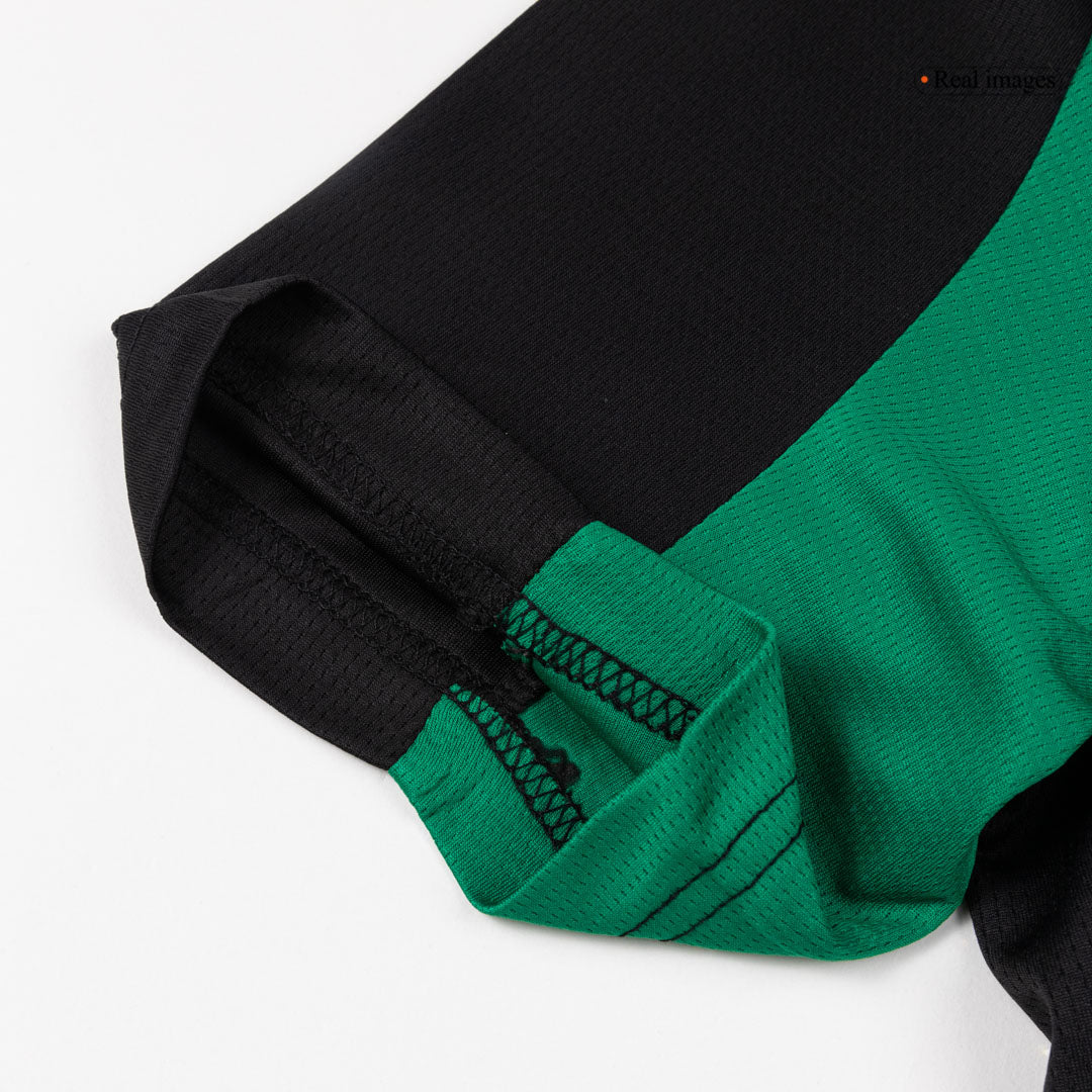RC Lens Extérieur Maillot 2025/26 Vert&noir Grande Taille