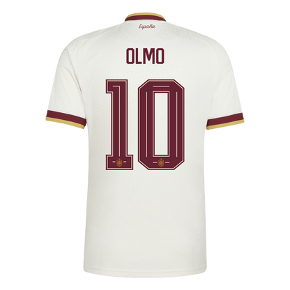 OLMO #10 Espagne Extérieur Maillot 2026 Blanc