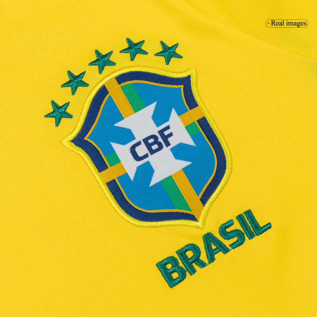 CASEMIRO #5 Brésil Domicile Maillot 2026 Jaune