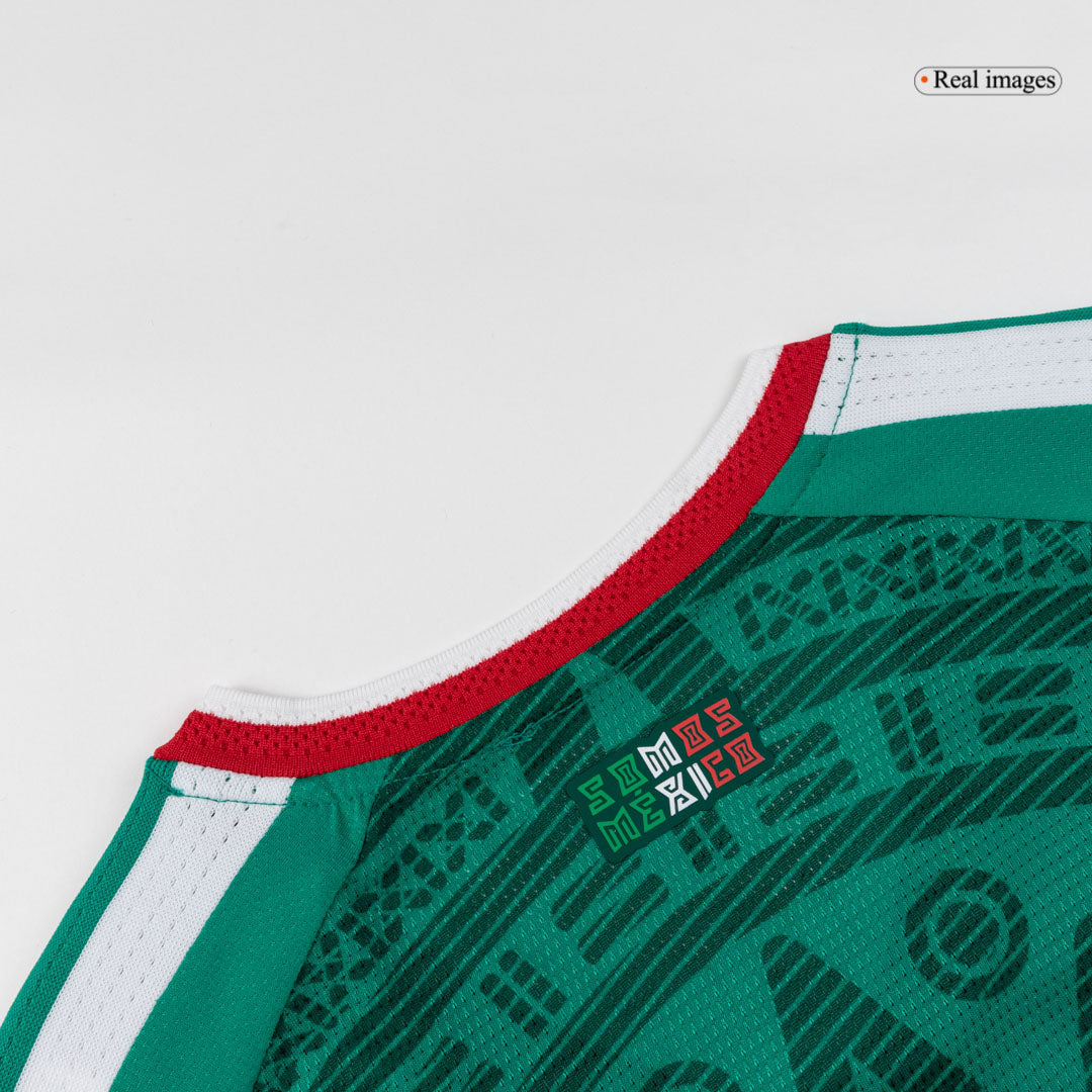 Mexique Domicile Maillot Manches Longues 2026 Vert