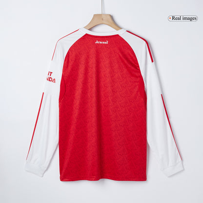 Arsenal Domicile Maillot Manches Longues 2025/26 Rouge