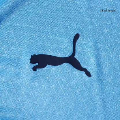 Manchester City Domicile Maillot 2025/26 Bleu Joueur
