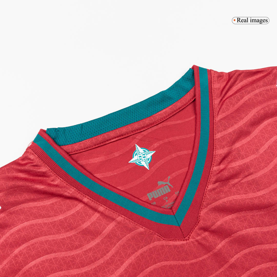 B.FERNANDES #8 Portugal Domicile Maillot 2026 Rouge Joueur
