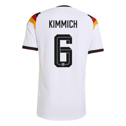 KIMMICH #6 Allemagne Domicile Maillot 2026 Blanc Joueur