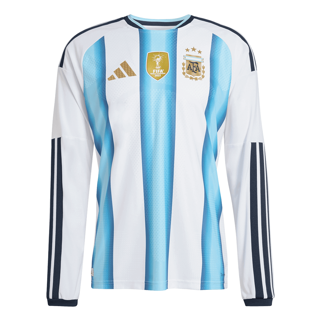 Argentine Domicile Maillot Manches Longues 2026 Blue&White
