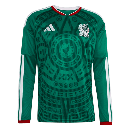 Mexique Domicile Maillot Manches Longues 2026 Vert