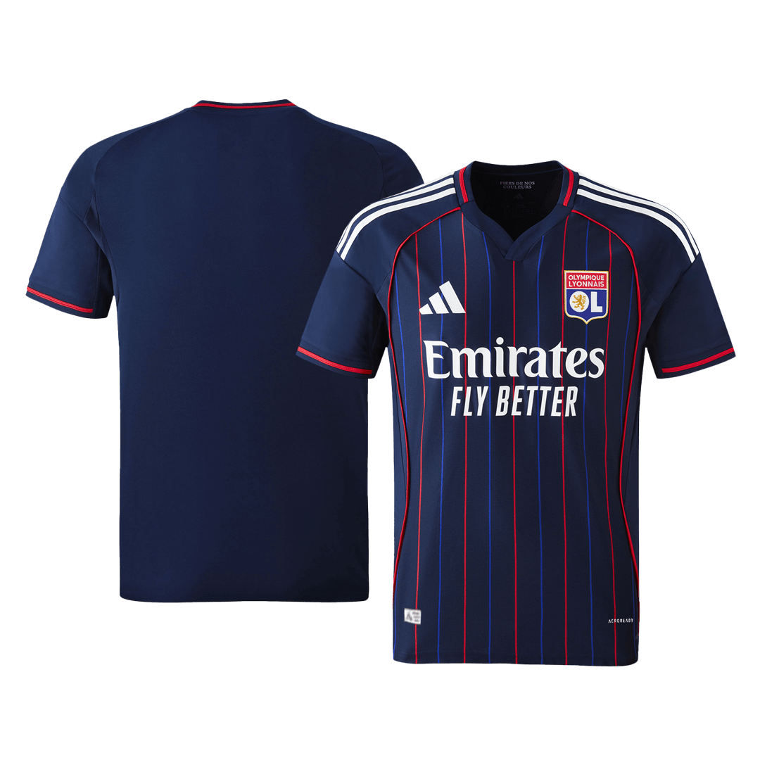 Olympique Lyonnais Extérieur Maillot 2025/26 Bleu marine Joueur