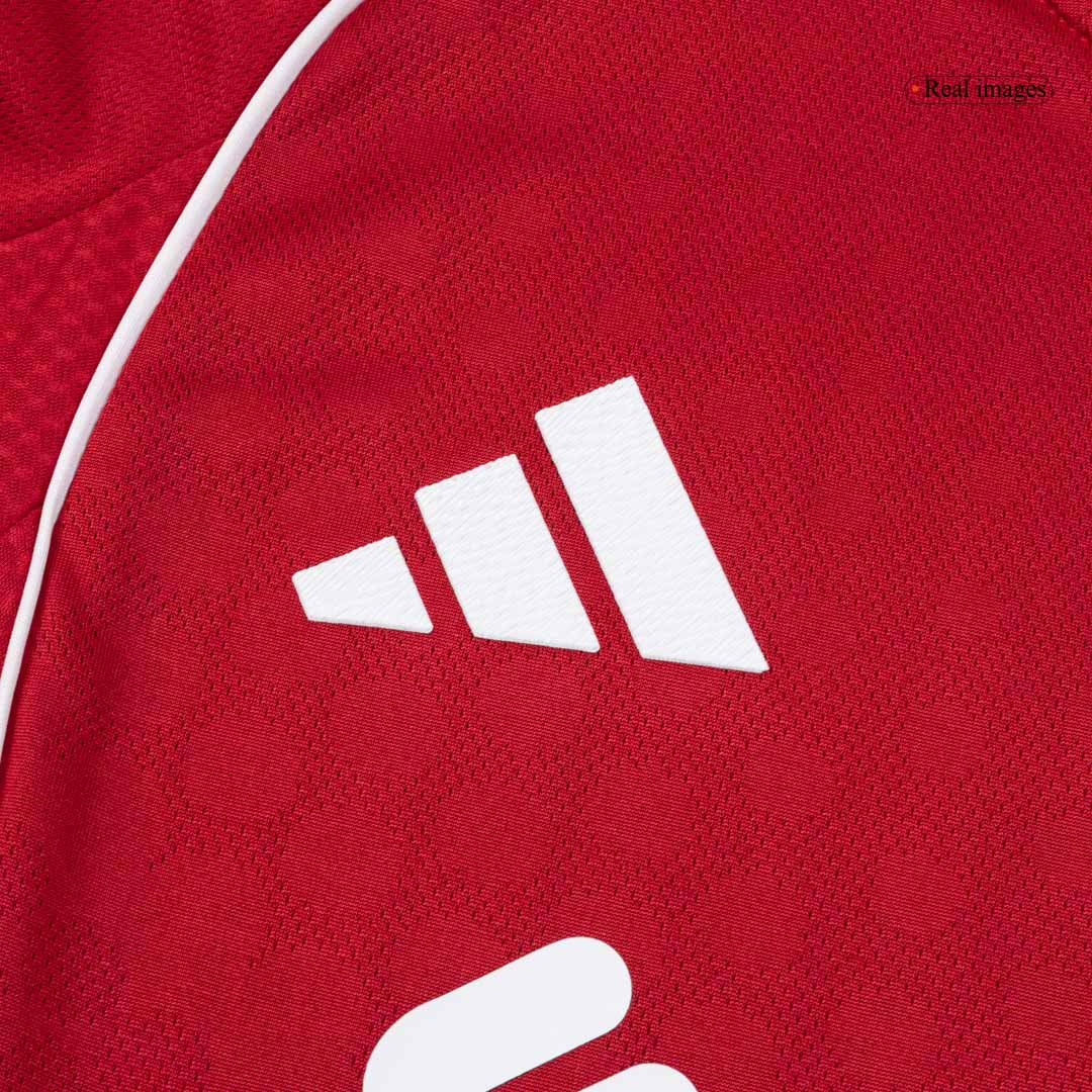 KERKEZ #6 Liverpool Domicile Maillot 2025/26 Rouge Joueur