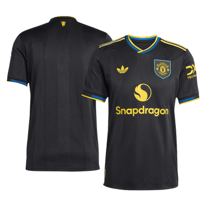 Manchester United Third Maillot 2025/26 Noir Joueur