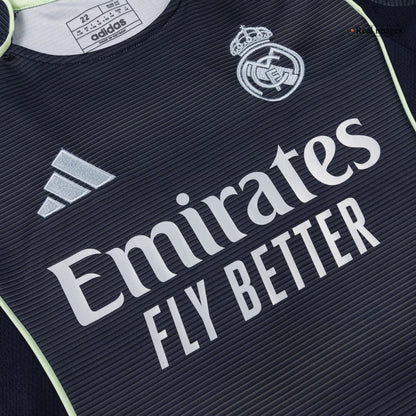Kids Real Madrid Extérieur Maillot Kit 2025/26 Bleu marine - Super