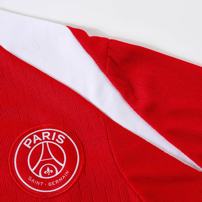 Les Parisiens Sweatshirt Kit 2025/26 Enfant Rouge