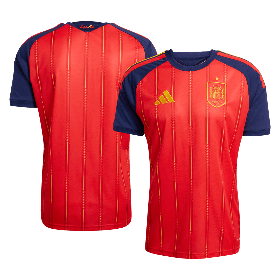 Espagne Domicile Maillot 2026 Rouge - Super Grande Taille