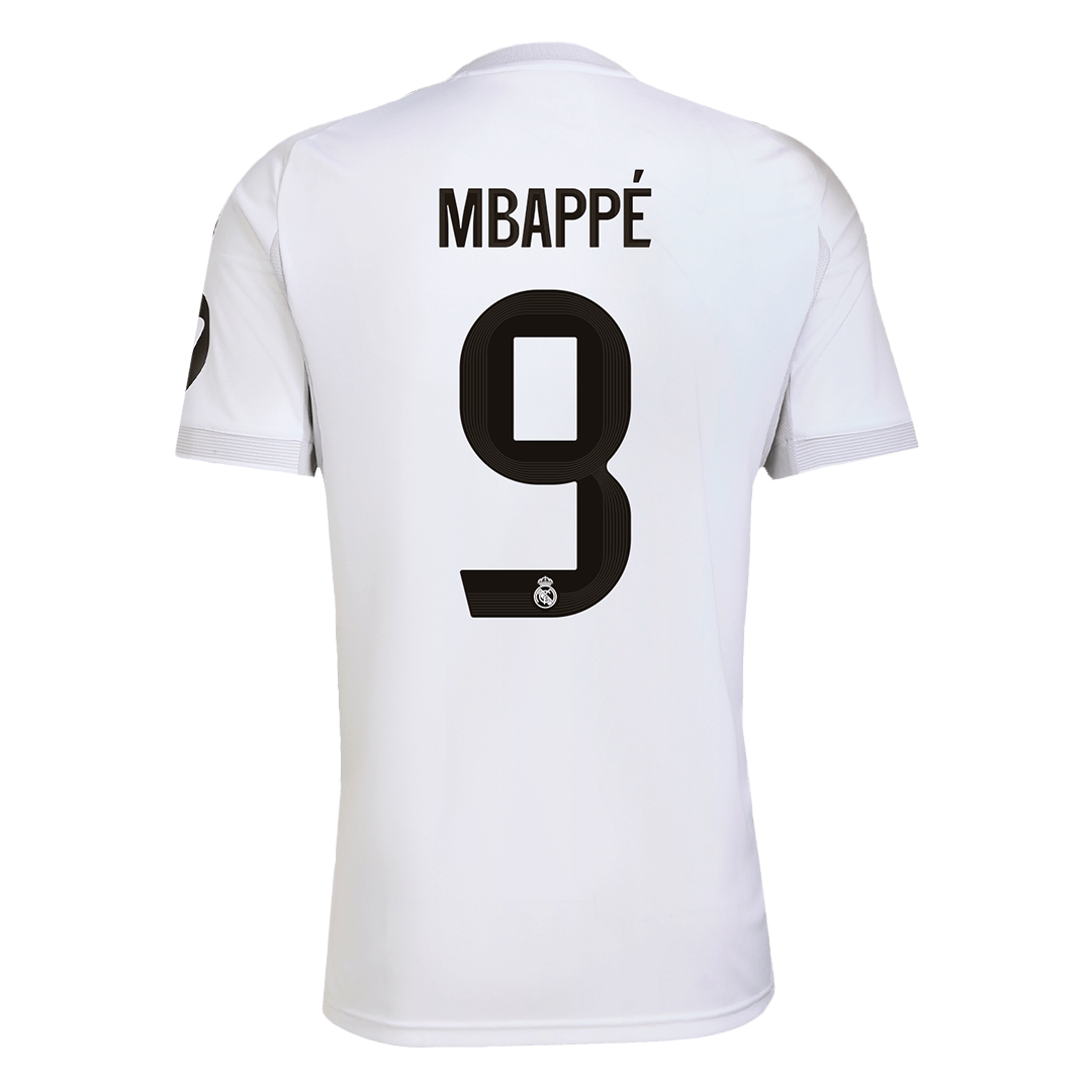 MBAPPÉ #9 Real Madrid Domicile Maillot 2025/26 Blanc - Super