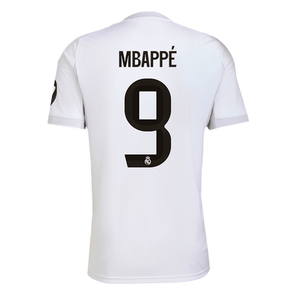 MBAPPÉ #9 Real Madrid Domicile Maillot 2025/26 Blanc - Super