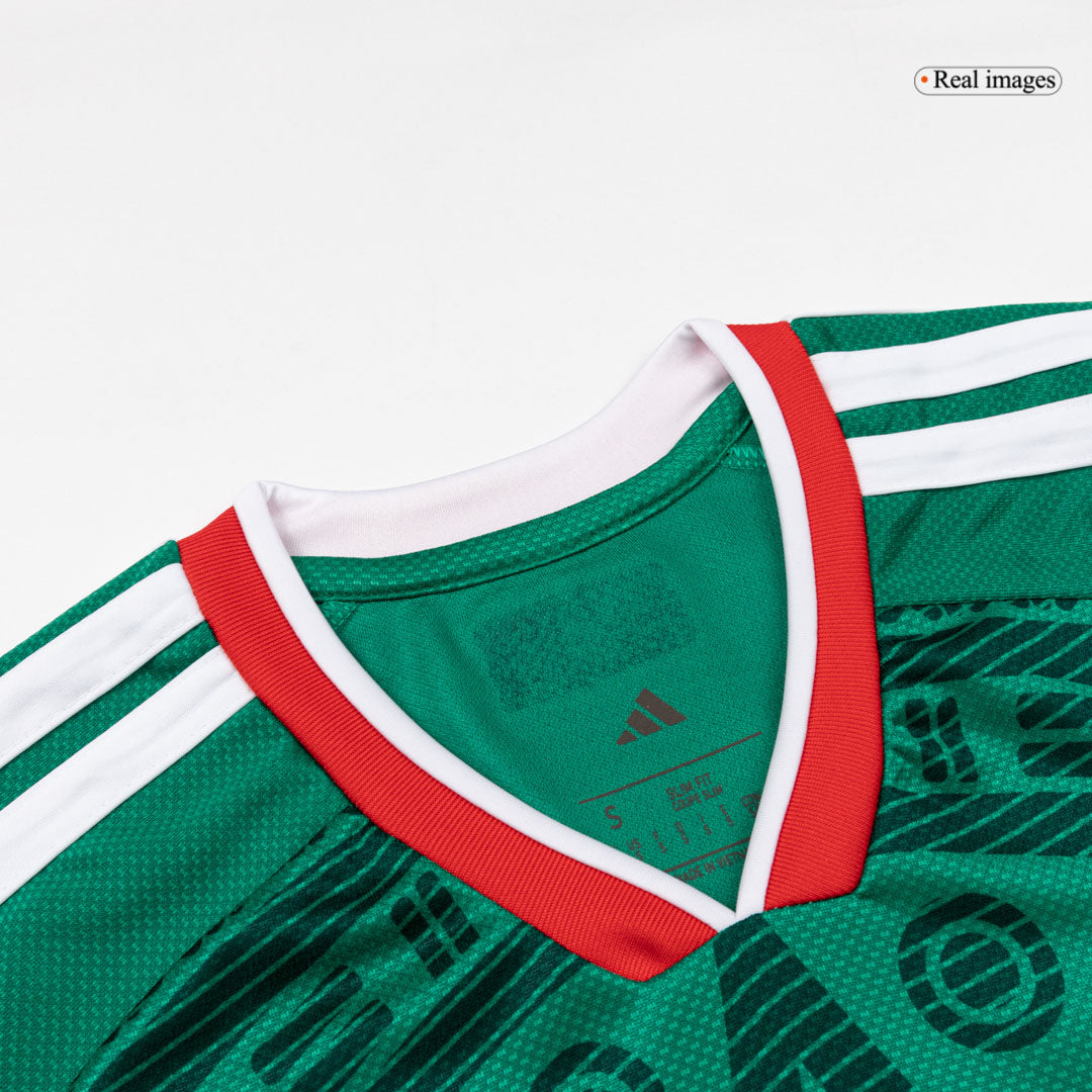 Raúl #9 Mexique Domicile Maillot 2026 Vert - Super