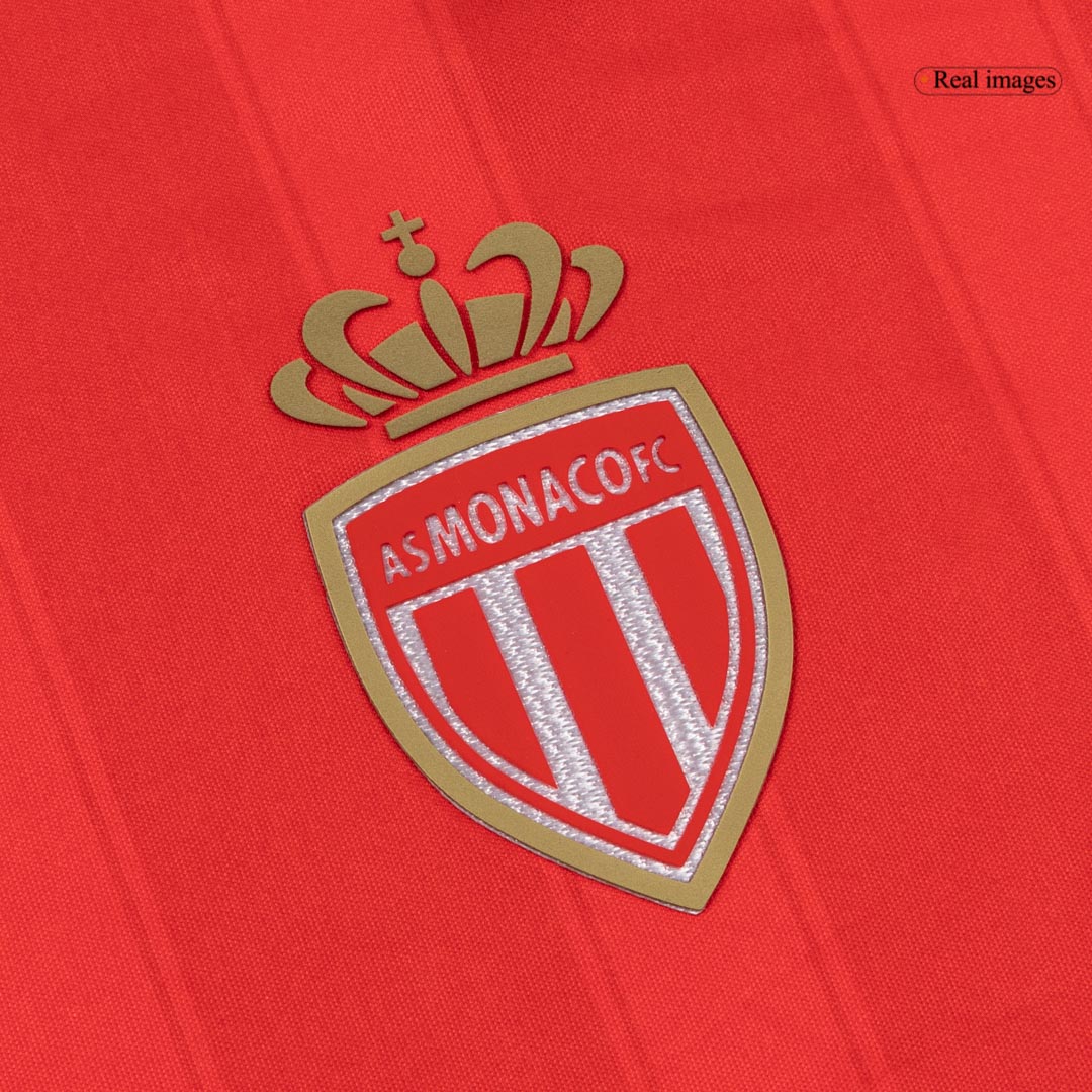 AS Monaco Domicile Maillot 2025/26 Rouge&Blanc Grande Taille