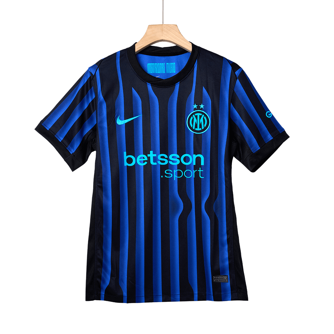 Inter Milan Domicile Maillot 2025/26 Blue&Black Grande Taille