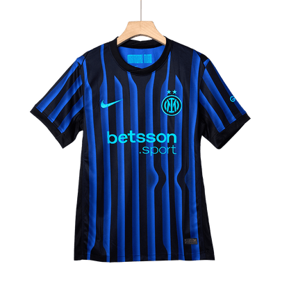 Inter Milan Domicile Maillot 2025/26 Blue&Black Grande Taille