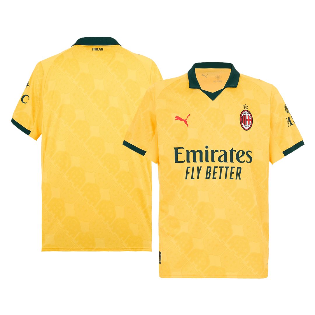 AC Milan Third Maillot 2025/26 Jaune