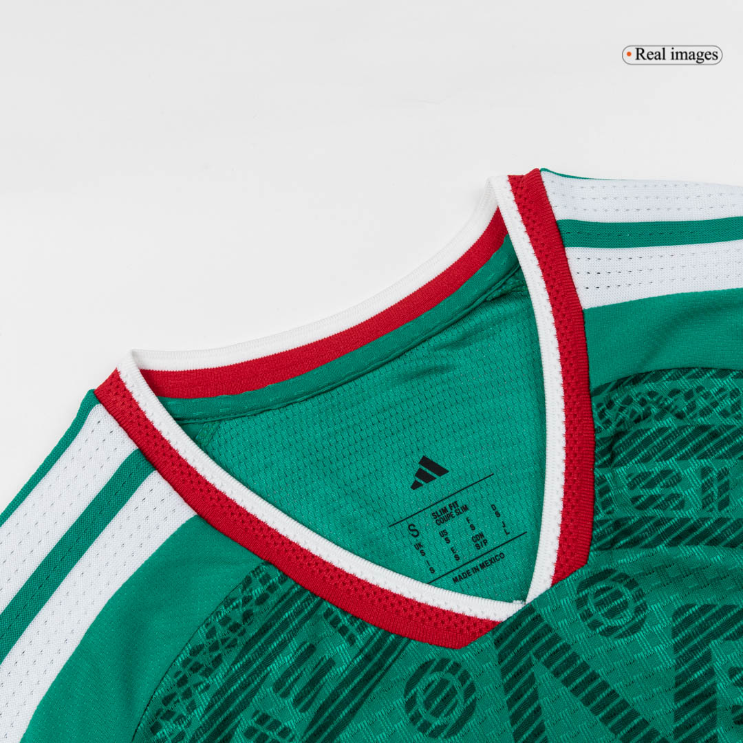 Mexique Domicile Maillot Manches Longues 2026 Vert