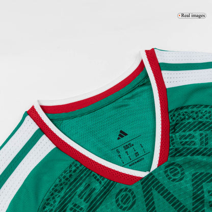 Mexique Domicile Maillot Manches Longues 2026 Vert