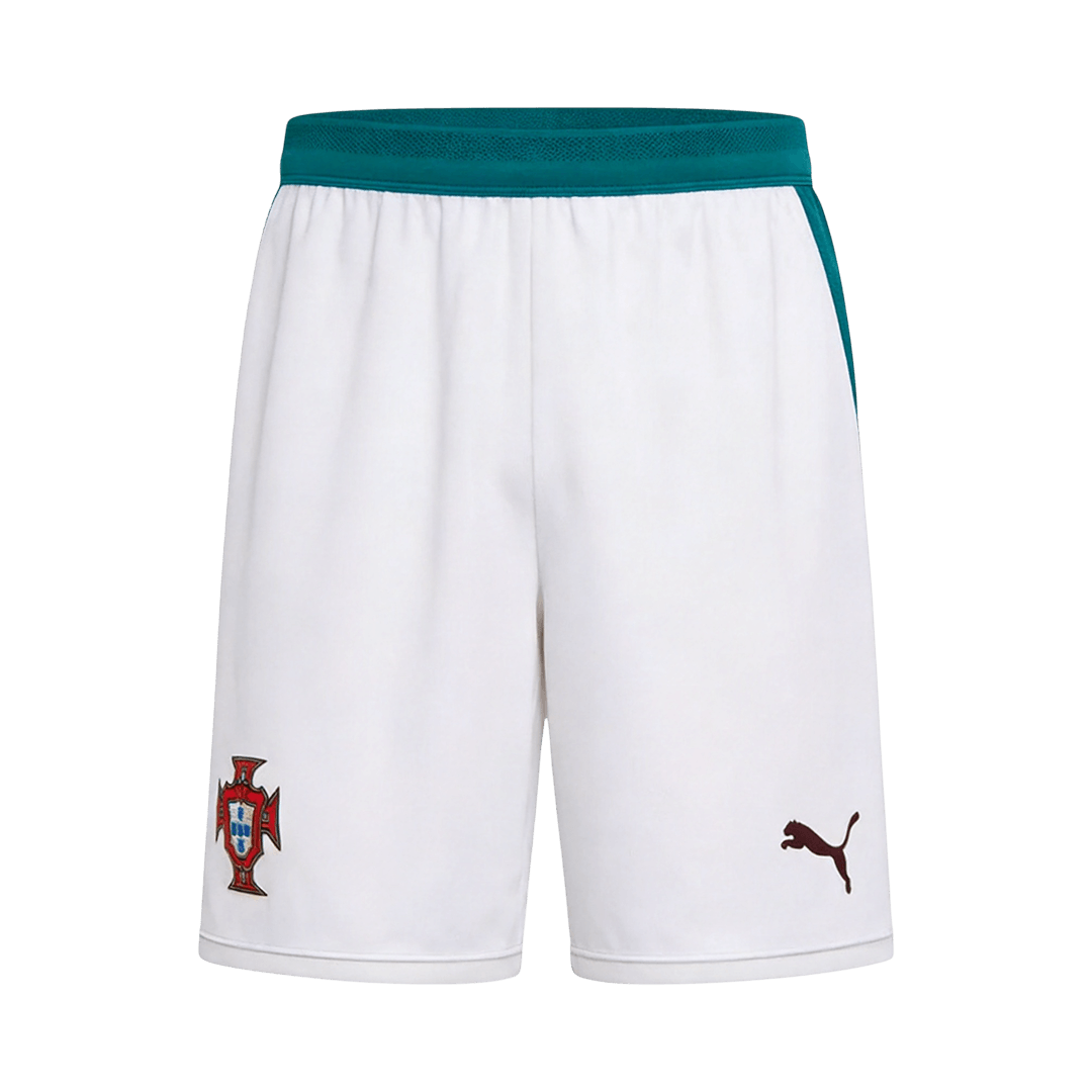 Portugal Extérieur Short 2026 Blanc