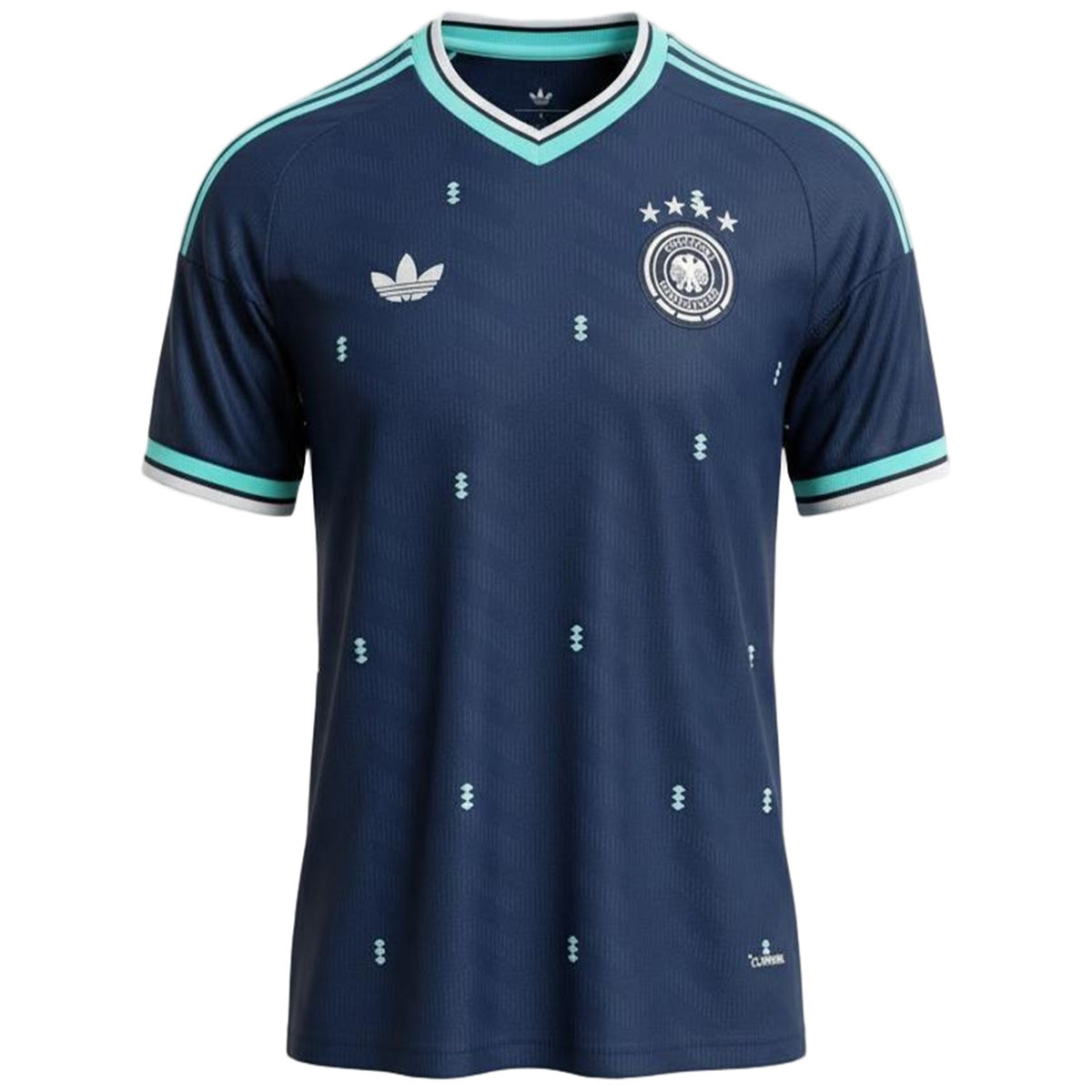 Allemagne Extérieur Maillot 2026 Bleu marine Grande Taille