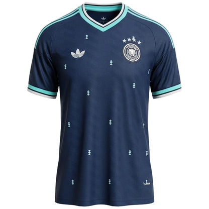 Allemagne Extérieur Maillot 2026 Bleu marine Grande Taille