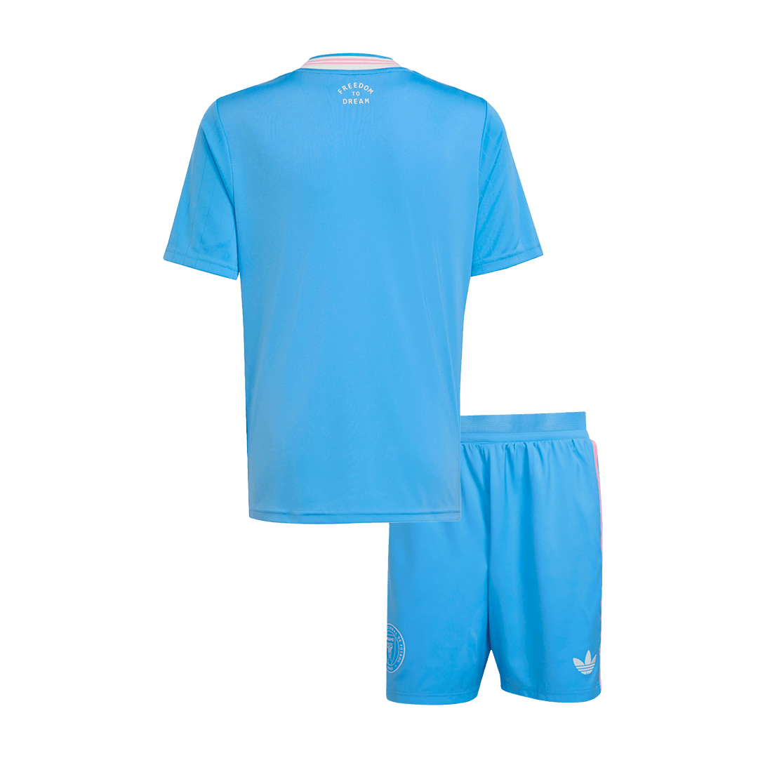 Inter Miami CF Third Maillot Kit 2025 Enfant Bleu