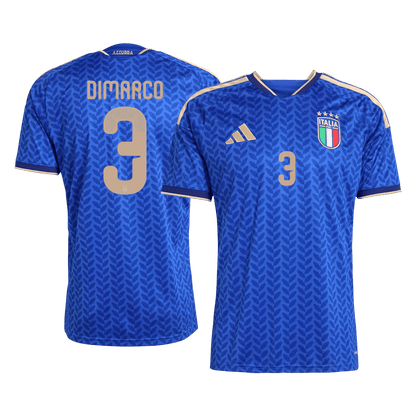 DIMARCO #3 Italie Domicile Maillot 2026 Bleu - Super