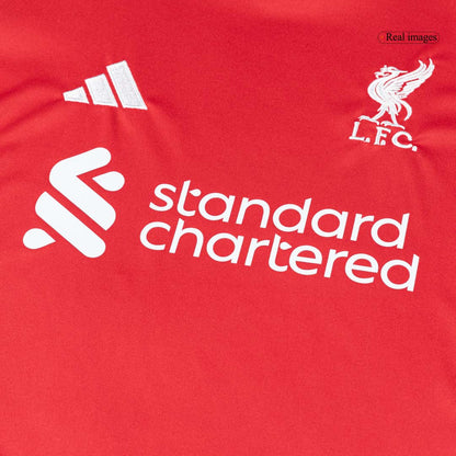 Liverpool Domicile Maillot Kit 2025/26 Enfant Rouge
