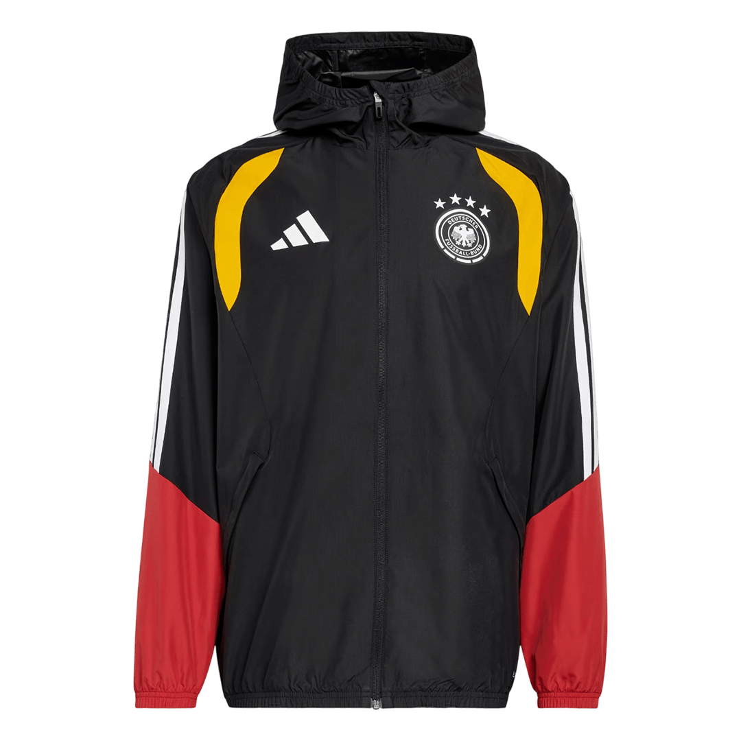 Allemagne Veste de Football 2026 Rouge&Noir