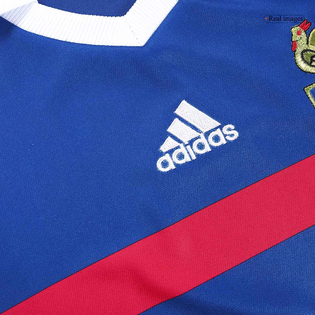 Retro France Domicile Maillot 1998 Bleu