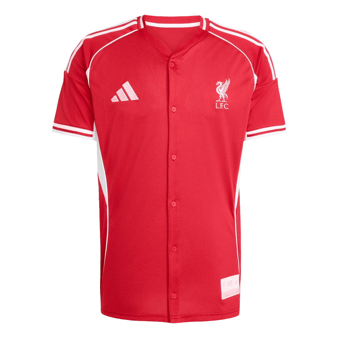 Liverpool Maillot 2025/26 Rouge Grande Taille