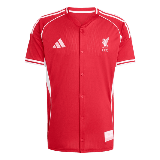 Liverpool Maillot 2025/26 Rouge Grande Taille