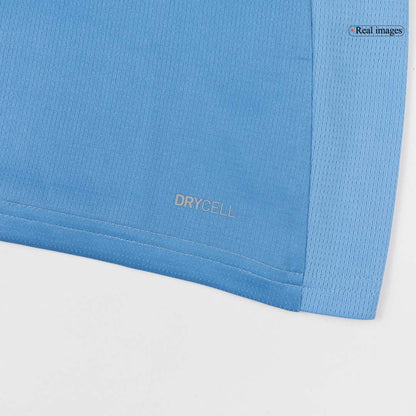 Men Manchester City Domicile Maillot Kit 2025/26 Bleu - Super