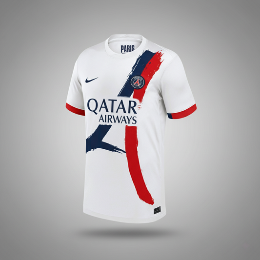 Les Parisiens Extérieur Maillot 2025/26 Blanc