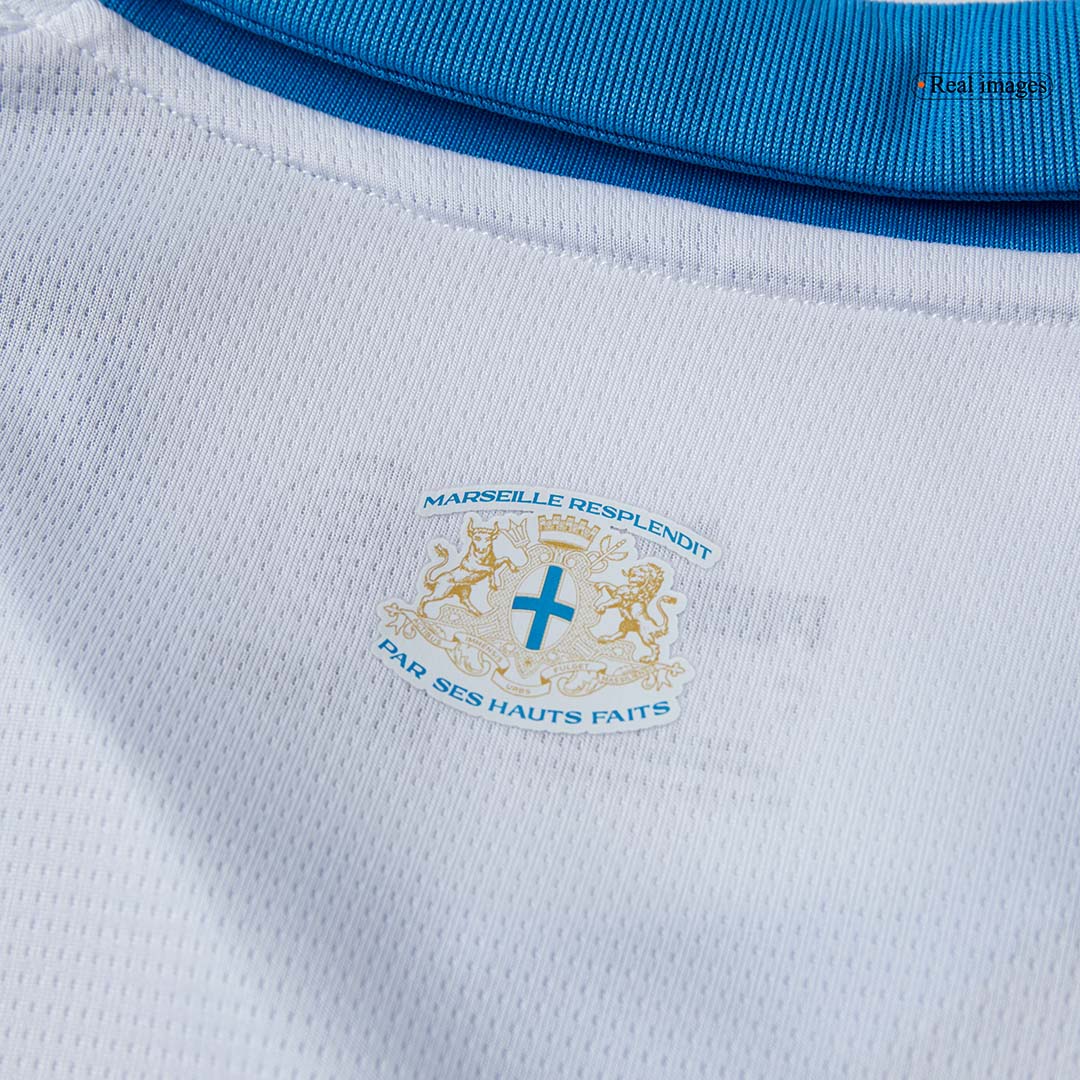 Olympique de Marseille Domicile Maillot 2025/26 Blanc Grande Taille