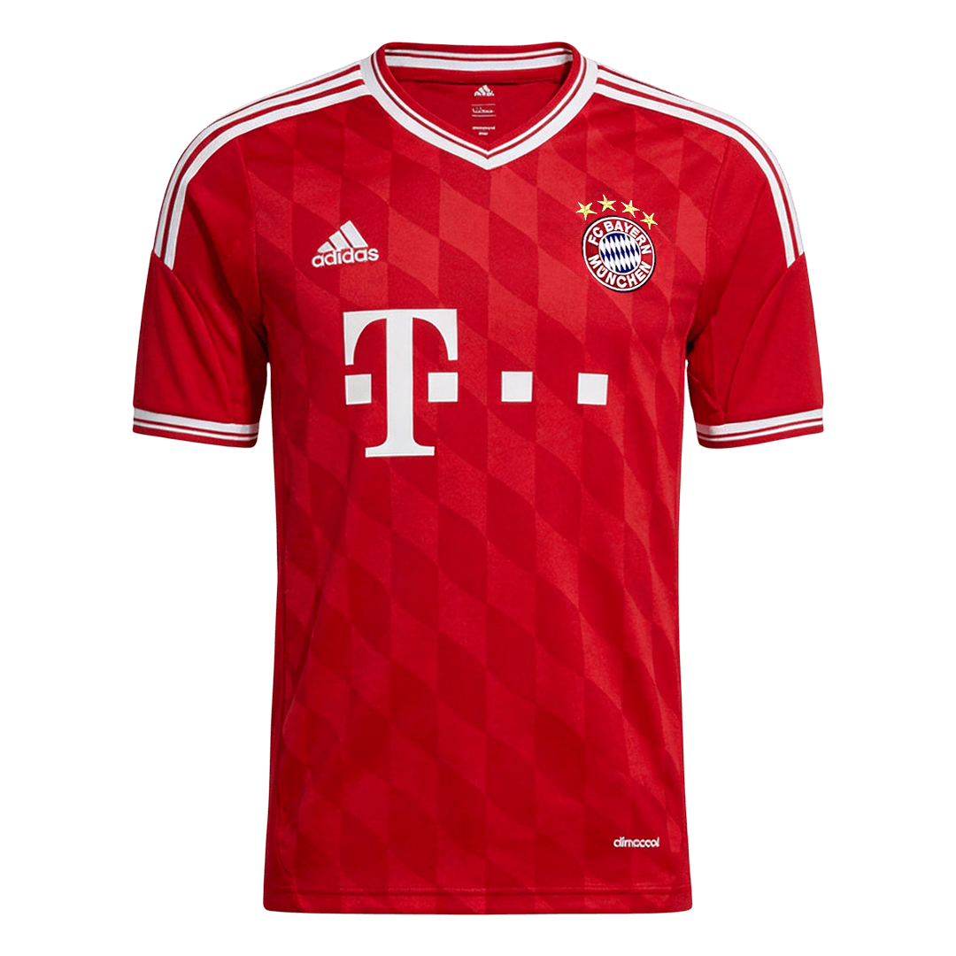 Retro Bayern Munich Domicile Maillot 2013/14 Rouge