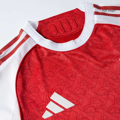 Arsenal Domicile Maillot 2025/26 Rouge Joueur