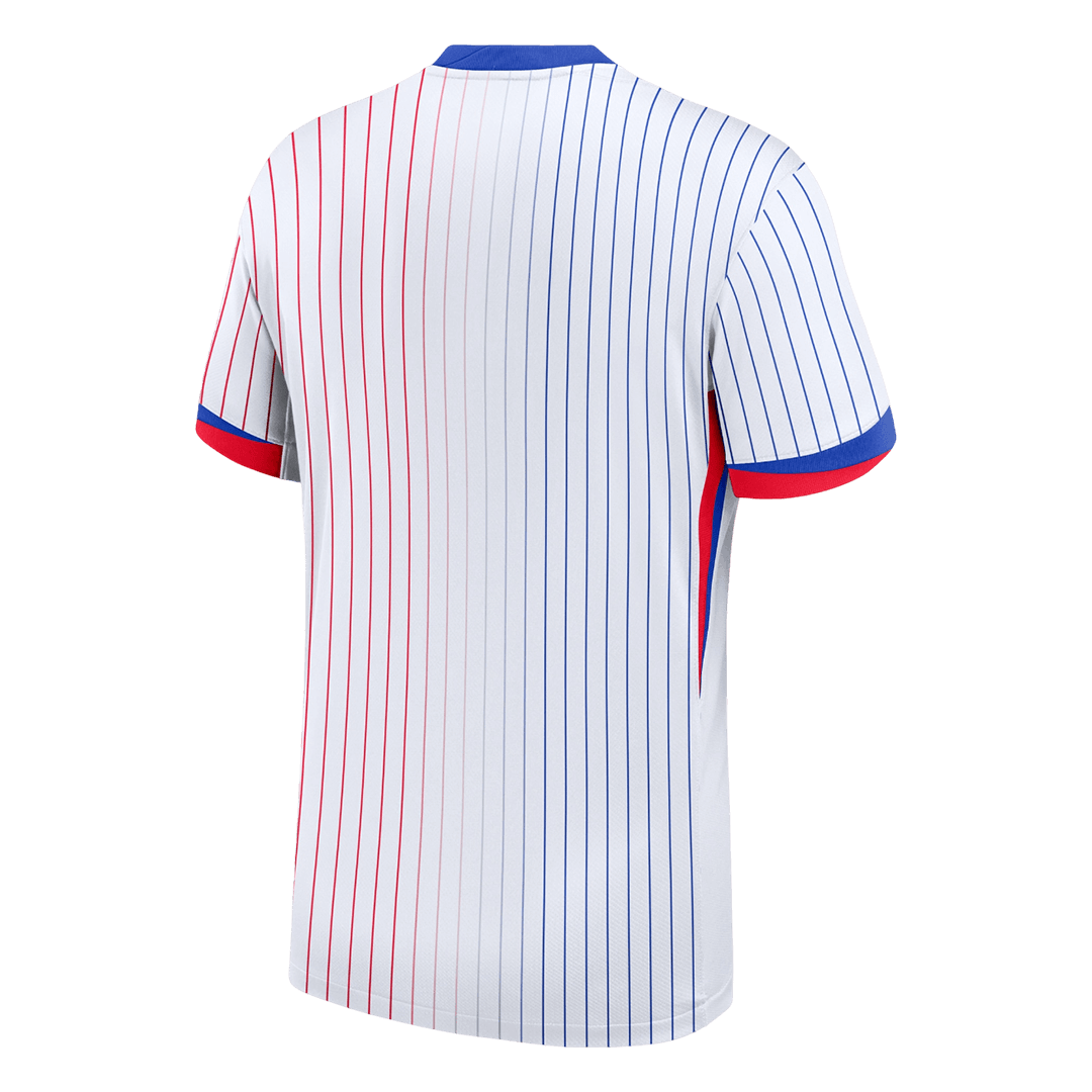 France Extérieur Maillot 2024 Blanc Grande Taille