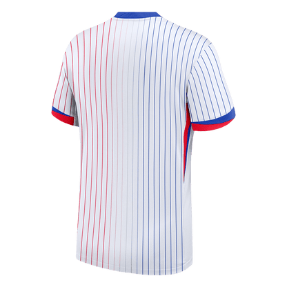 France Extérieur Maillot 2024 Blanc Grande Taille