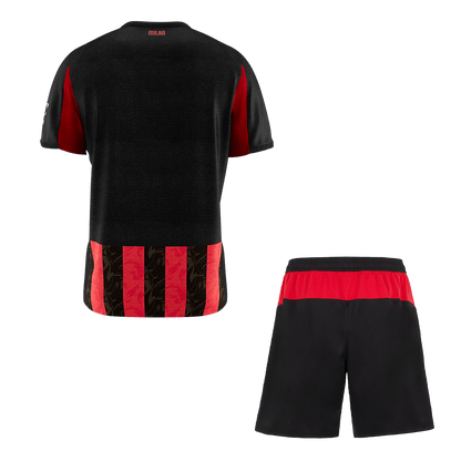 Men AC Milan Domicile Maillot Kit 2025/26 Rouge&Noir - Super