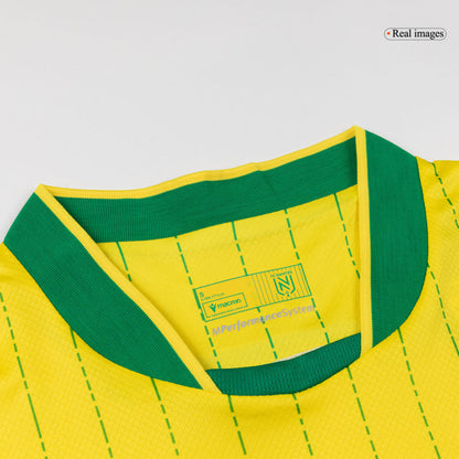 FC Nantes Domicile Maillot 2025/26 Jaune Grande Taille